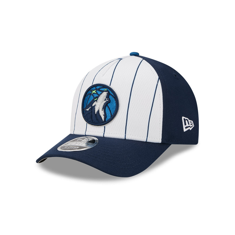 Minnesota Timberwolves Hat - 2025 Tip-Off 9Forty M-Crown A-Frame Snapback Cap - New Era